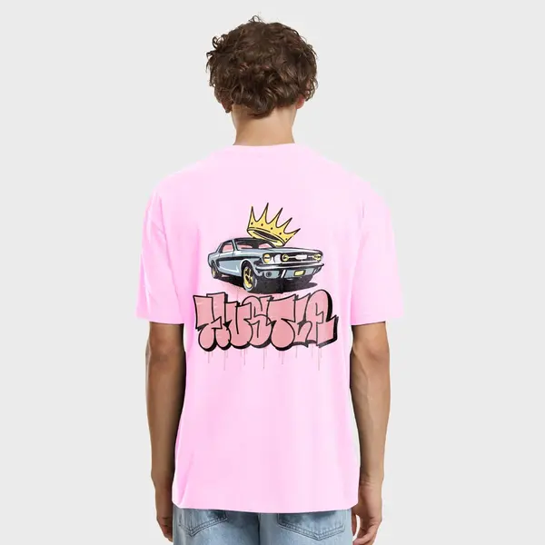 mister tee Crown Car Oversize Tee