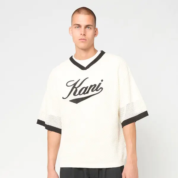 Karl Kani Cursive Varsity Crochet Boxy T-Shirt