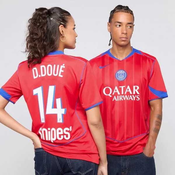 Nike D. Doué / No. 14 / PSG Nike Third Stadium 2025/26