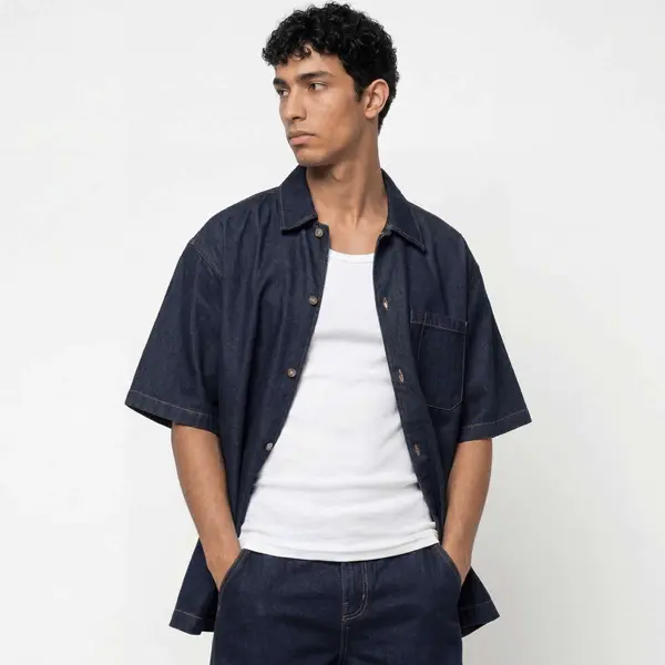 Dickies Denim Shortsleeve Shirt