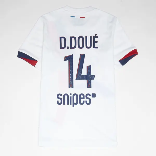 Nike Doué / No. 14 / Paris Saint-Germain Nike Kids Away Stadium 2024/25