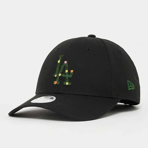 new era FEMALE 9FORTY Floral Infill Los Angeles Dodgers black