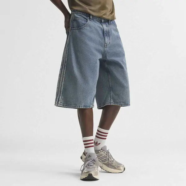 adidas Originals Firebird Adicolor Denim-Jorts