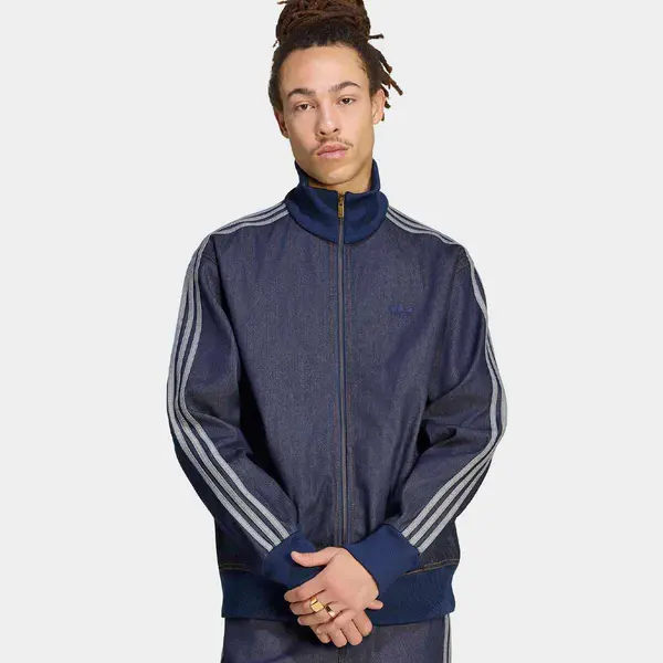 adidas Originals Firebird Adicolor Raw Denim Track Top
