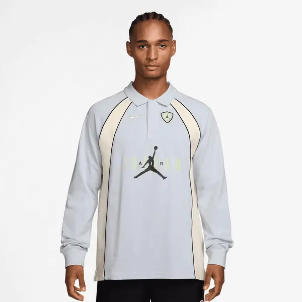 Jordan Flight Long-Sleeve Polo Jersey