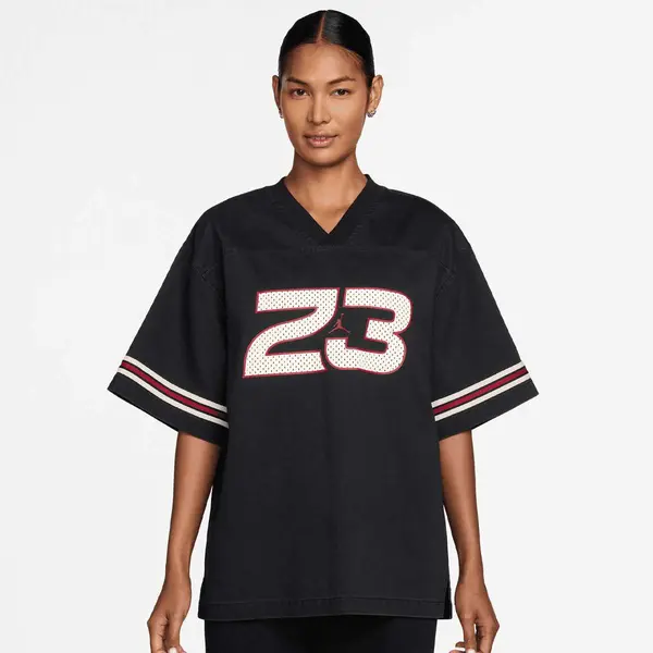 Jordan Flight Woven Jersey Top