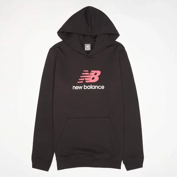 New Balance French Terry Stacked Logo Hoodie