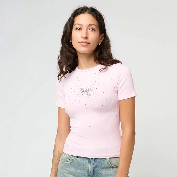 Felicious Glowing Butterfly Tee