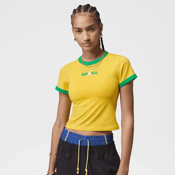 Jordan Graphic Brazil Crewneck Shirt