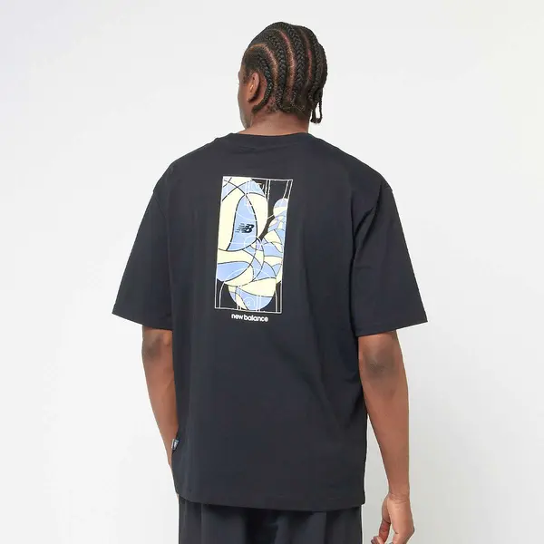 New Balance Hoops Mosaic Court Graphic T-Shirt