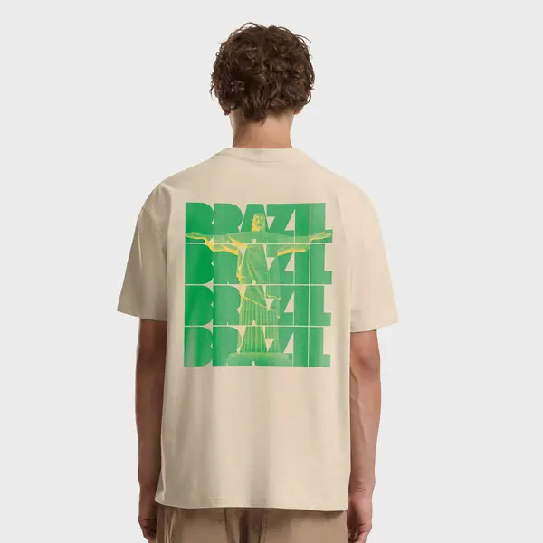 mister tee Iconic Brazil Oversize Tee