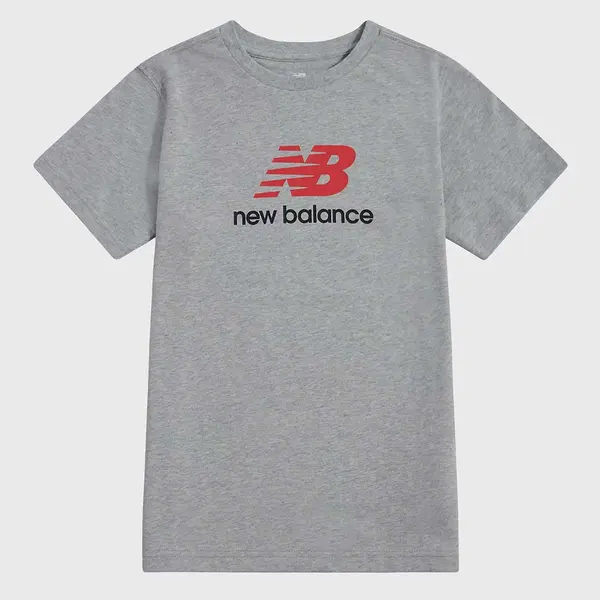New Balance Jersey Stacked Logo Tee