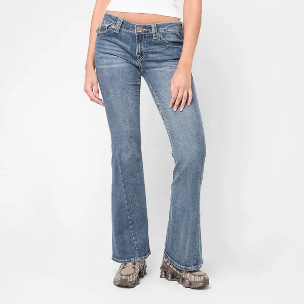True Religion Joey Low Rise Flare Flap