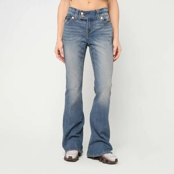 True Religion Joey Low Rise Flare Flap