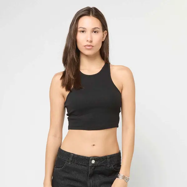 Urban Classics Ladies Cropped Rib Top
