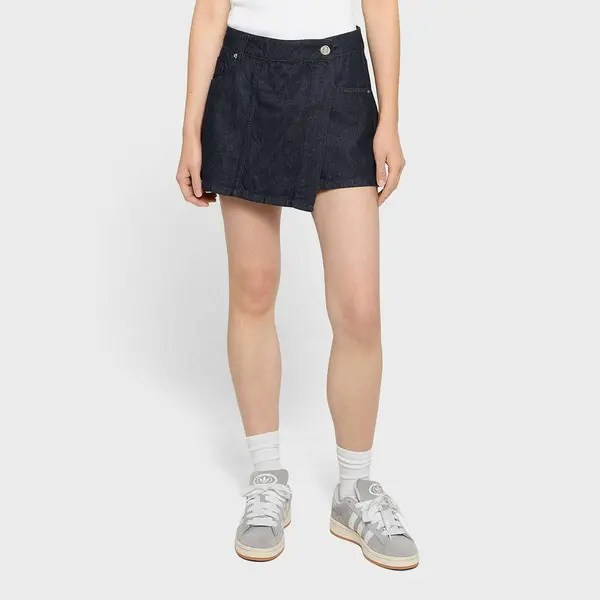 Urban Classics Ladies Light Denim Skort