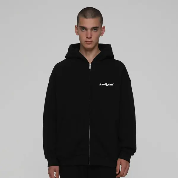 Low Lights Studios Light Zip-Hoodie