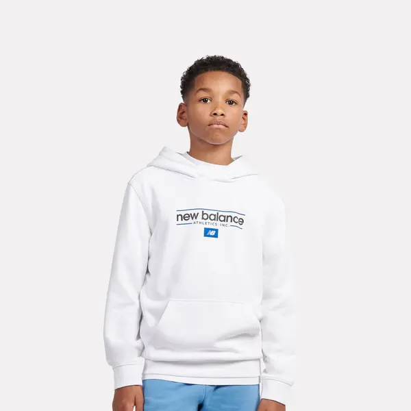 New Balance Linear Athletics Graphic French Terry Hoodie