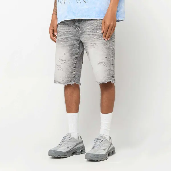 Smoke Rise MEN'S DENIM SHORTS ZENIUM GREY