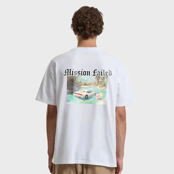 mister tee Mission Failed Oversize Tee