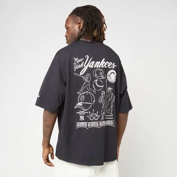 new era MLB Baseball Graphic Oversized Tee New York Yankees