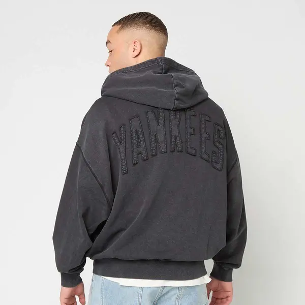 new era MLB Washed Fullzip Hoodie New York Yankees