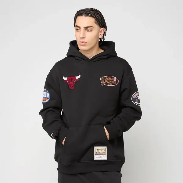 Mitchell & Ness NBA Black Out Collection Hoodie Chicago Bulls