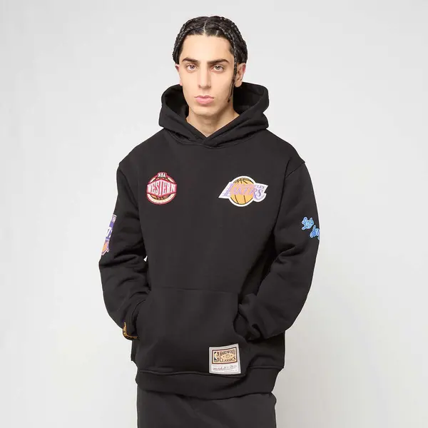 Mitchell & Ness NBA Black Out Collection Hoodie Los Angeles Lakers