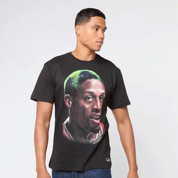 Mitchell & Ness NBA Chicago Bulls Player Big Face Tee