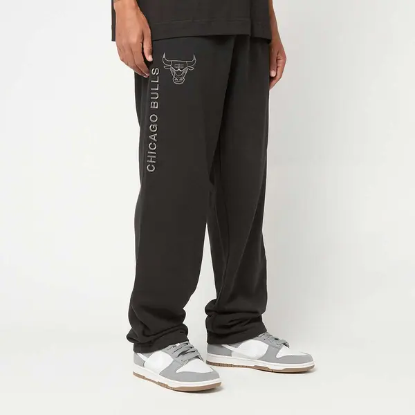 new era NBA Linear Joggers Chicago Bulls