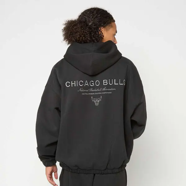 new era NBA Linear Oversized Zt Hoodie Chicago Bulls
