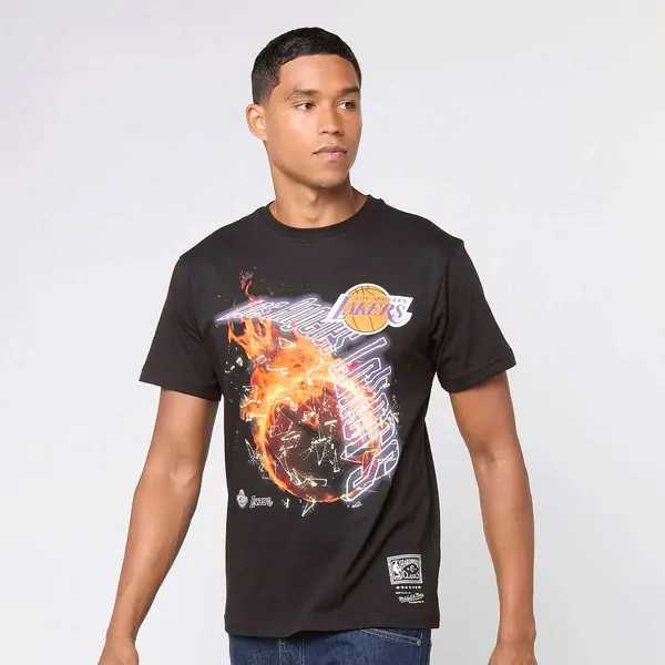Mitchell & Ness NBA Los Angeles Lakers HWC Blaze Graphic Tee