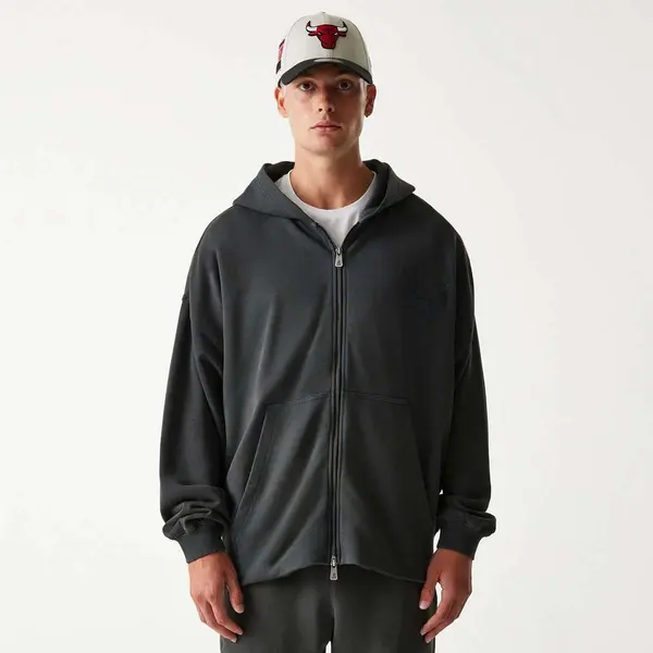 new era NBA Washed Full Zip Chicago Bulls