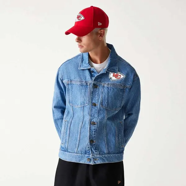 new era NFL Denim Jacket Kansas City Chiefs