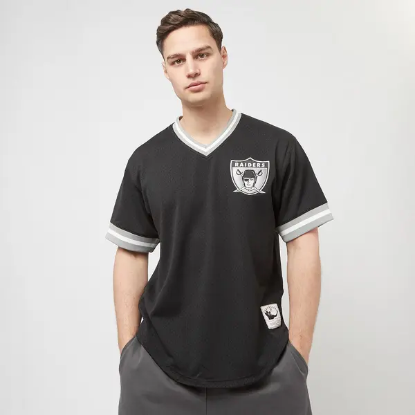 Mitchell & Ness NFL Fashion Mesh V-Neck Oakland Raiders