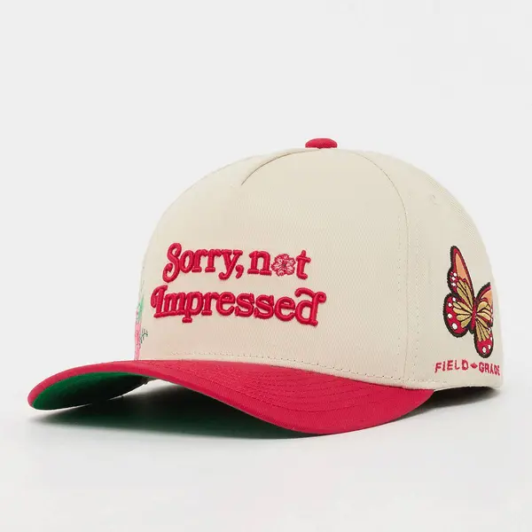 Field Grade Not Impressed Floral Twill Trucker