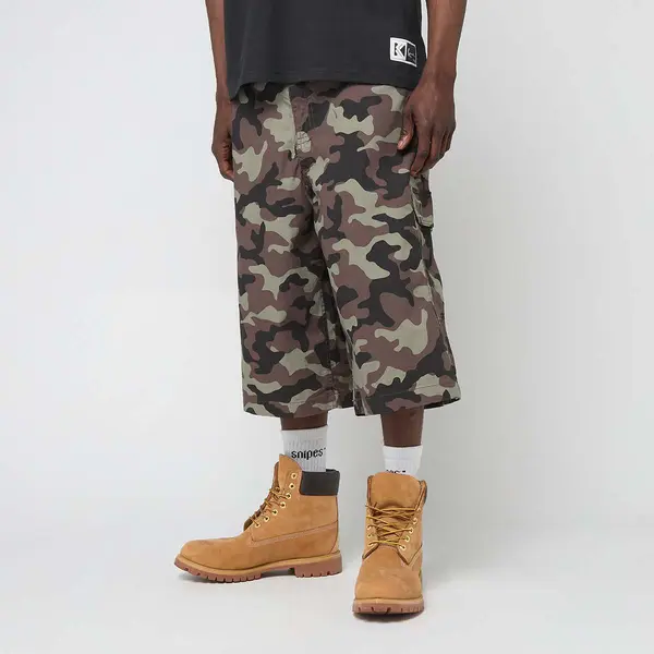 Karl Kani OG Camo Baggy Cargo Shorts
