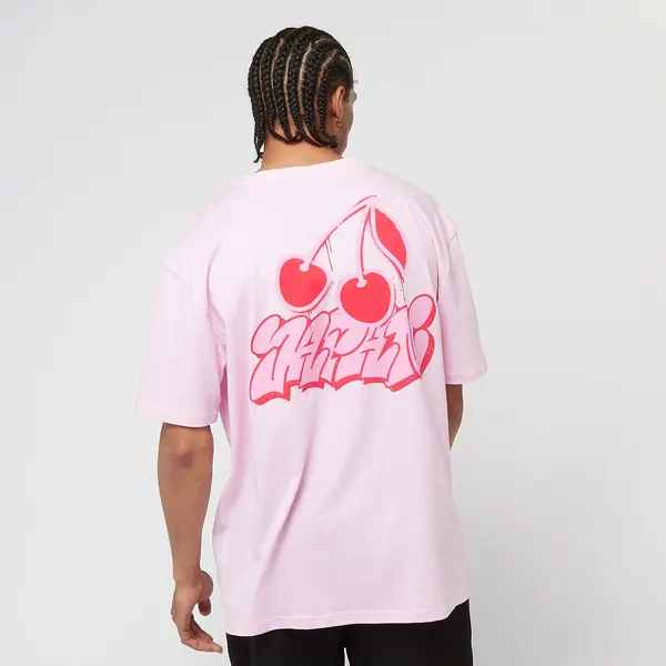mister tee Pink Cherries Oversize Tee