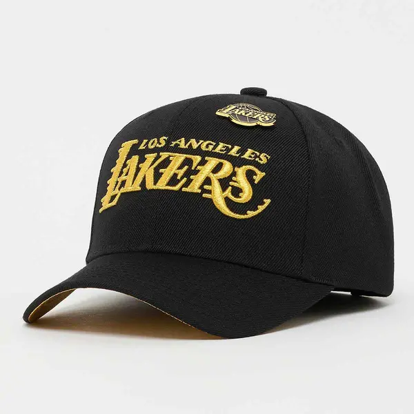 Mitchell & Ness Pinned Gold Pro Snapback NBA Los Angeles Lakers