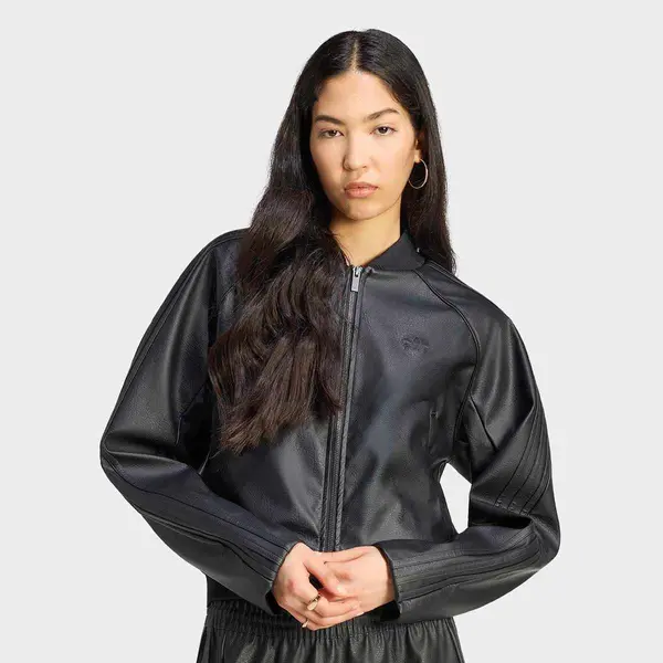 adidas Originals Pleather Superstar Tracktop