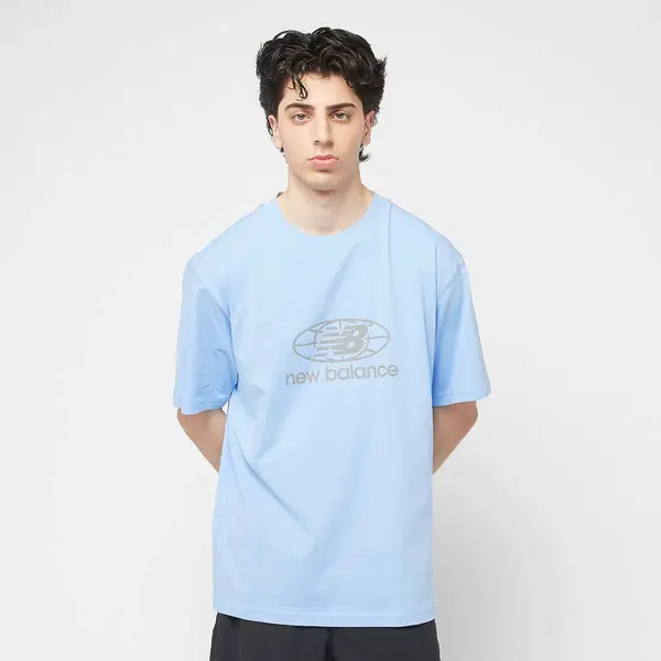 New Balance Reflective Globe Graphic Tee