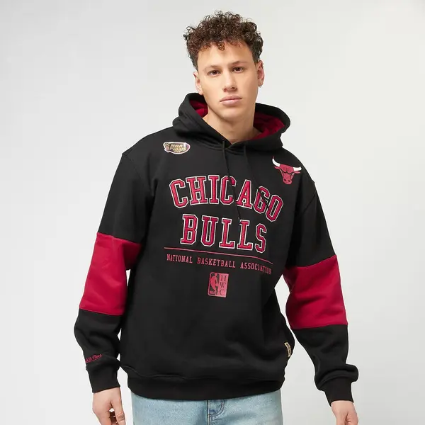 Mitchell & Ness Retro Fleece Hoodie Vintage Chicago Bulls
