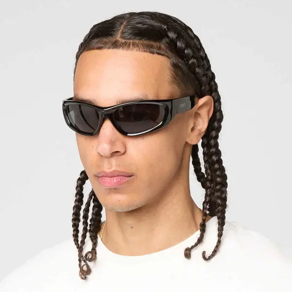 SNIPES Retro Oval Shaped Sunglasses