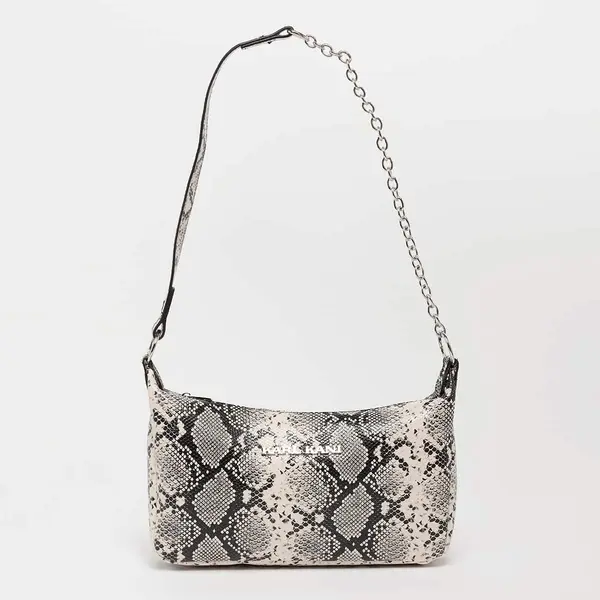 Karl Kani Retro Snakeskin Shoulder Bag
