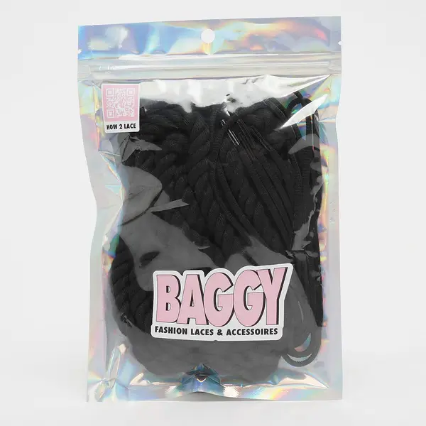 BAGGY ROPE LACES 10mm SET 120cm flex white