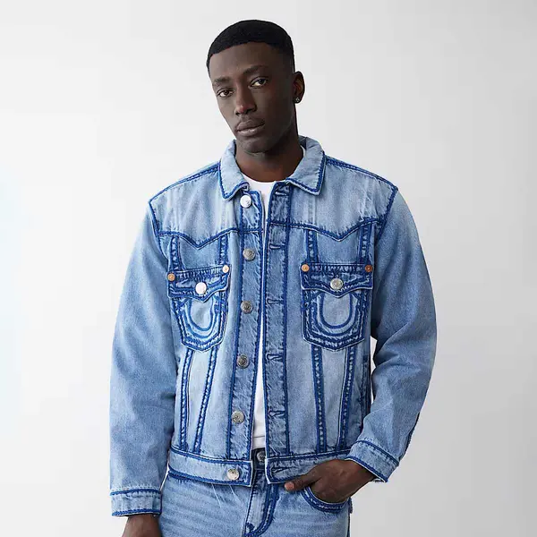 True Religion Rope Stitch Jimmy Jacket