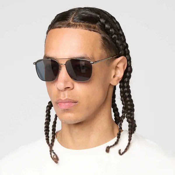 SNIPES Round Aviator Sunglasses