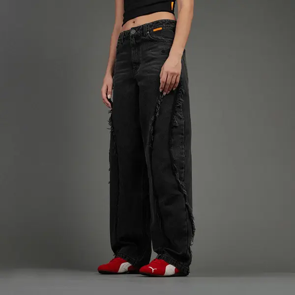 SNIPES S Cube Inside Out Baggy Denim