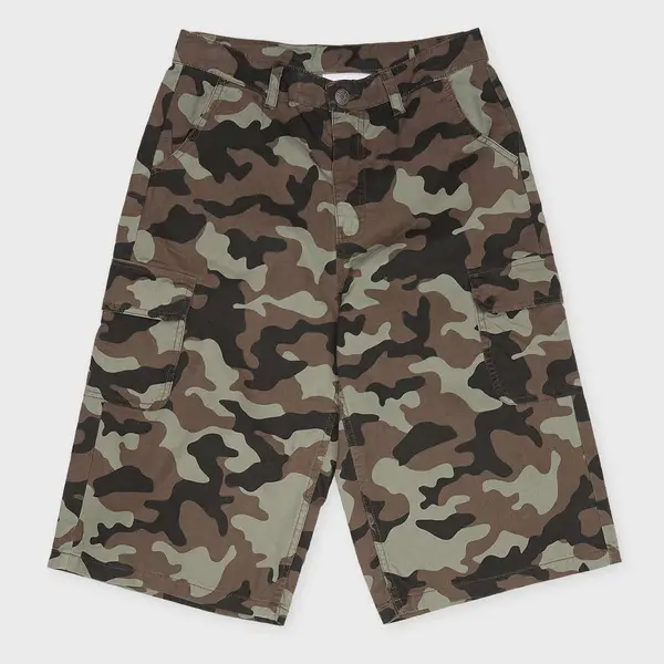 Karl Kani Signature Baggy Camo Shorts Junior