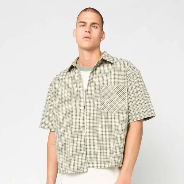Karl Kani Signature Check Boxy Shirt